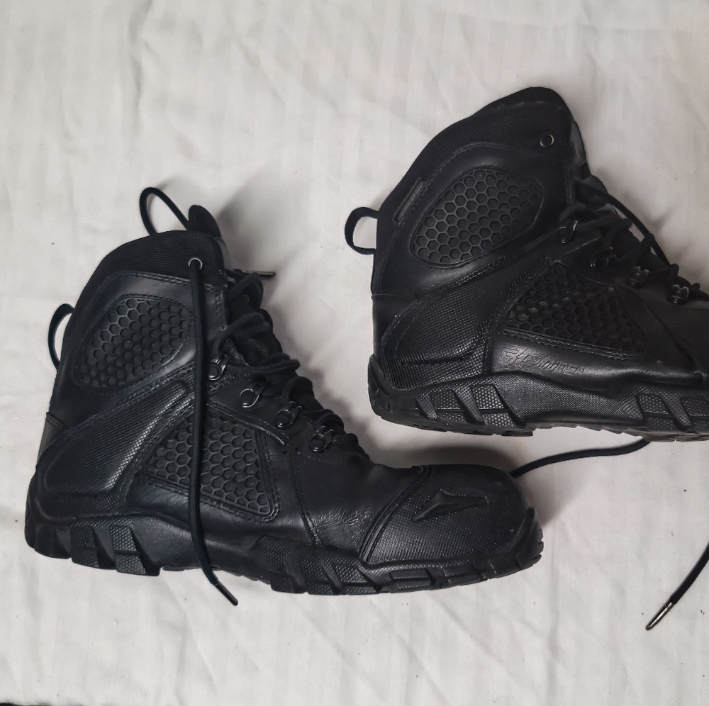 Bates Composite-Toe Boots - Men's Shock FX, US Size 10W (lighter than steel toe)